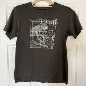 Pixies rock T-shirt womens gray small